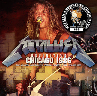 METALLICA / DEFINITIVE CHICAGO 1986 (1CD+1DVDR)