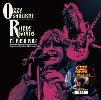 OZZY OSBOURNE / EL PASO 1982 (1CD)