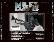 Load image into Gallery viewer, MILES DAVIS / A TRIBUTE TO JOHN McLAUGHLIN ANN ARBOR 1970 (1CD)
