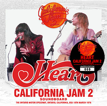 HEART / CALIFORNIA JAM 2 SOUNDBOARD (1CD)