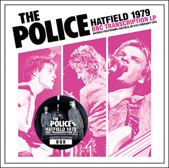 POLICE / HATFIELD 1979 BBC TRANSCRIPTION LP (1CD+1DVDR)