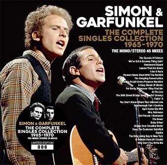 SIMON & GARFUNKEL / THE COMPLETE SINGLES COLLECTION 1965-1970 THE