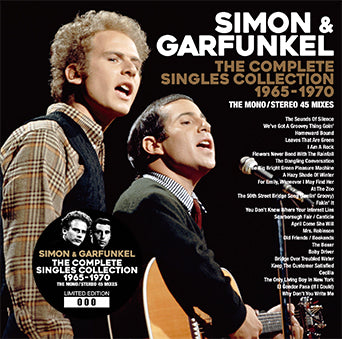 SIMON & GARFUNKEL / THE COMPLETE SINGLES COLLECTION 1965-1970 THE MONO (1CD)