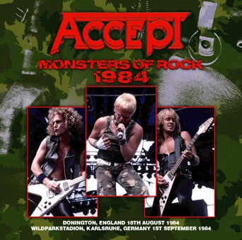 ACCEPT / CLEVELAND 1984 FM BROADCAST (1CD+1CD)