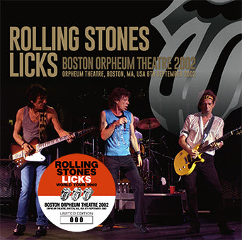 THE ROLLING STONES / BOSTON ORPHEUM THEATRE 2002 (2CD)