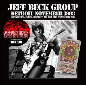 JEFF BECK GROUP / DETROIT NOVEMBER 1968 (1CD)