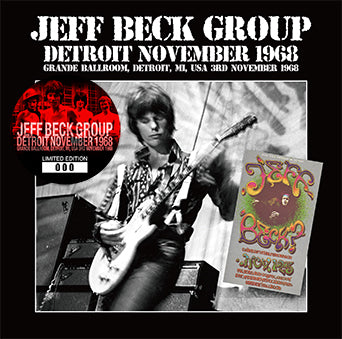 JEFF BECK GROUP / DETROIT NOVEMBER 1968 (1CD) – Music Lover Japan