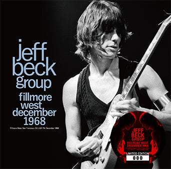 JEFF BECK GROUP / FILLMORE WEST DECEMBER 1968 (2CD)