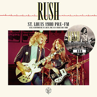 RUSH / ST. LOUIS 1980 Pre-FM (1CD+1CD)