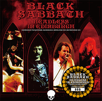 BLACK SABBATH / HEADLESS IN EDINBURGH (2CD)