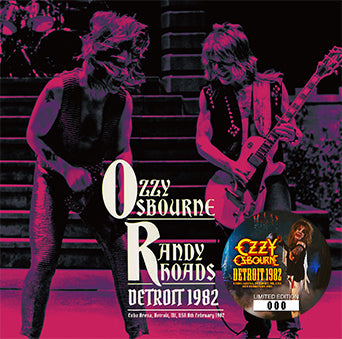 OZZY OSBOURNE / DETROIT 1982 (2CD)