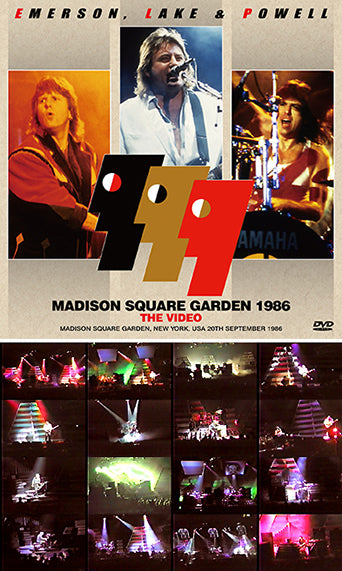 EMERSON, LAKE & POWELL / DEFINITIVE MADISON SQUARE GARDEN 1986 (2CD+1DVD)