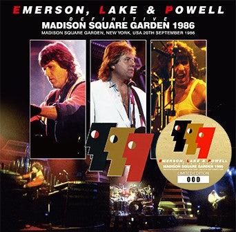 EMERSON, LAKE & POWELL / DEFINITIVE MADISON SQUARE GARDEN 1986 (2CD+1DVD)