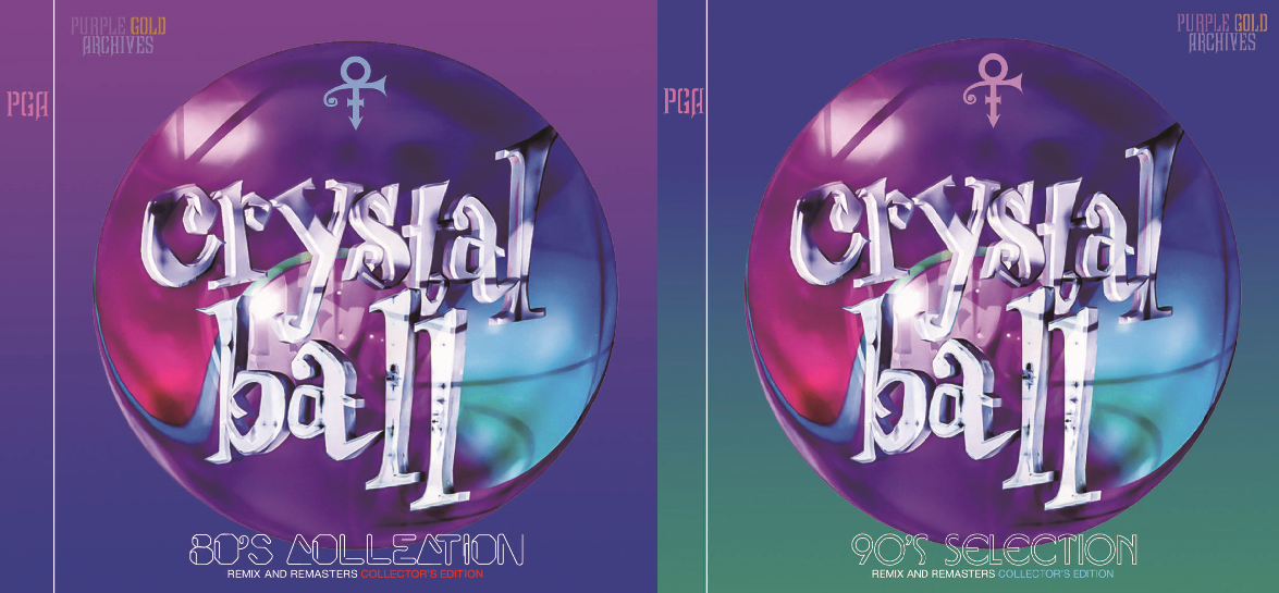 PRINCE / CRYSTAL BALL 80's COLLECTION & 90's SELECTION 4 CD Set