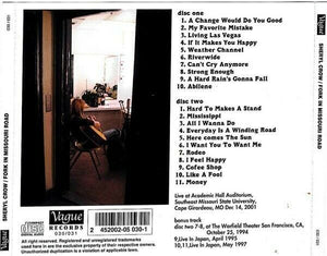 Sheryl Crow Fork In Missouri Road 2001 Dec 14 CD 2 Discs 21 Tracks Music F/S