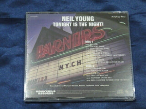 Neil Young Tonight Is The Night! 2018 CD 2 Discs 15 Tracks Moonchild Records F/S
