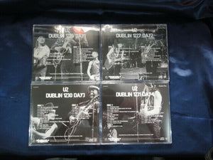 U2 Dublin Lovetown Tour 1989 4 Titles CD 8 Discs Case Set Soundboard Moonchild