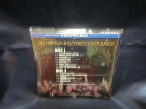 Led Zeppelin Blitzkrieg Over Zurich 1980 CD 2 Discs 15 Tracks Empress Valley