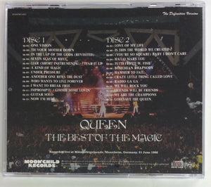 Queen The Best Of The Magic 1986 Definitive Version 2CD Moonchild Records