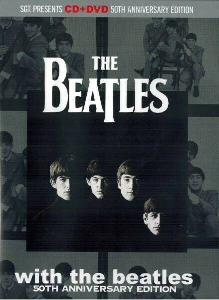 The Beatles With The Beatles 50th Anniversary Edition 1CD 1DVD Set Music Rock
