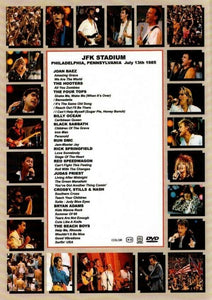Various Artists Live AID JFK Stadium Philadelphia 1985 DVD 4 Discs Set Music F/S