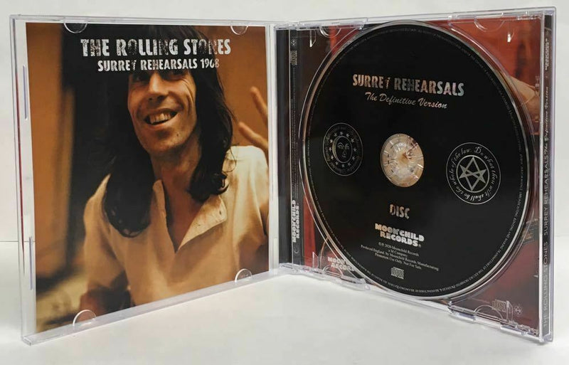 The Rrolling Stones Surrey Rehearsals 1968 Cover Type-B CD 14 tracks Moonchild