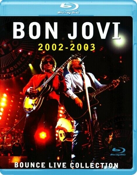 Bon Jovi 2002-2003 Bounce Live Collection Blu-ray 1 Disc 83 Tracks Music Rock