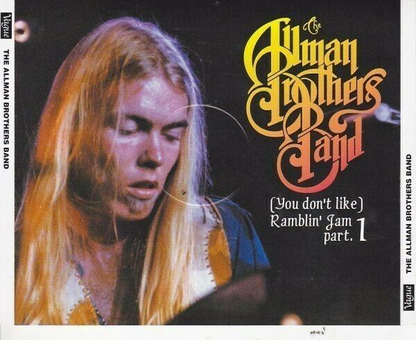 The Allman Brothers Band You Don't Like Ramblin' Jam Part-1 3CD