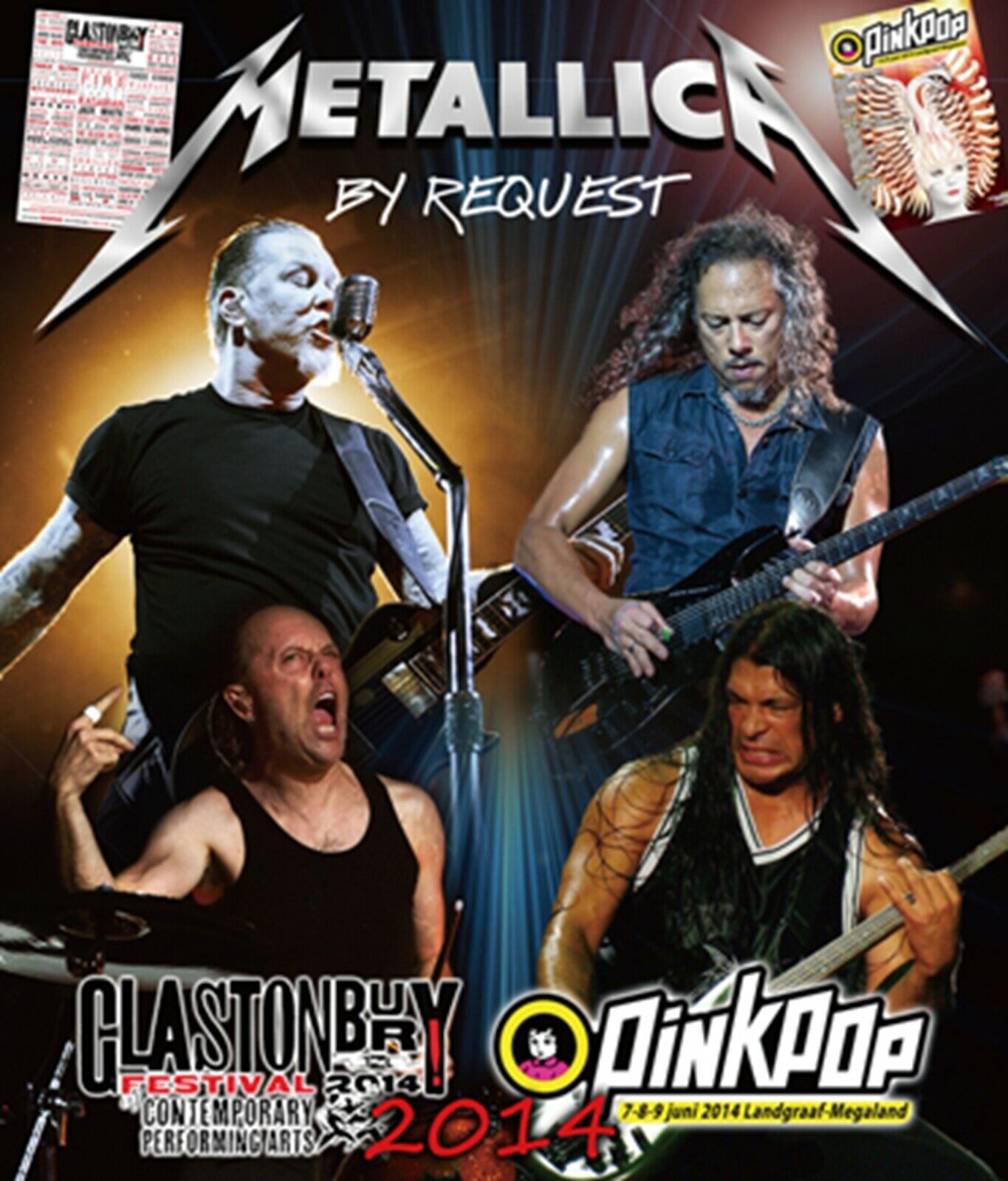 Scully Intacto Representación Metallica Glastonbury Pinkpop 2014 Blu-ray 1 Disc 26 Tracks Music Heav –  Music Lover Japan