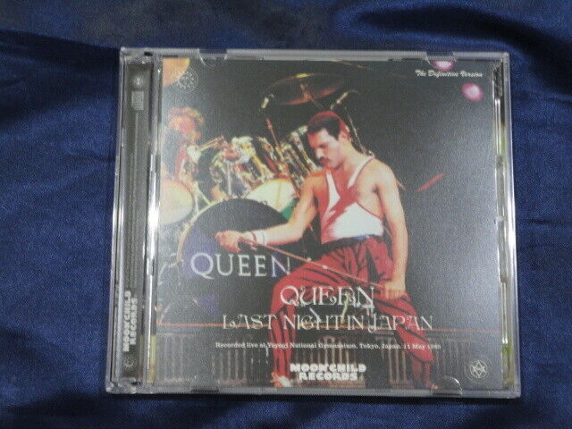 Queen Last Night In Japan The Definitive Version CD 2 Discs Moonchild Records