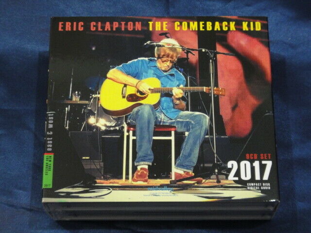 Eric Clapton The Comeback Kid 2017 CD 9 Discs 77 Tracks Mid Valley