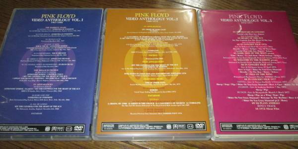 Pink Floyd Video Anthology ATOM HEART MOTHER THE SPACES BETWEEN 1CD 7DVD Set