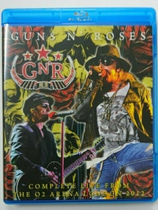 Guns N' Roses COMPLETE LIVE FROM THE O2 ARENA LONDON 2012 Blu-ray Pro shot 1BDR