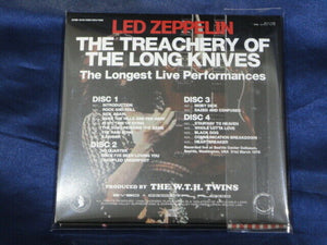 Led Zeppelin The Treachery Of The Long Knives CD 4Discs 17 Tracks Empress Valley