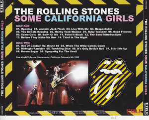 The Rolling Stones Some California Girls 1999 Sacramento February 6 CD 2 Discs