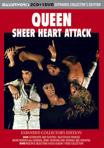 Queen Sheer Heart Attack Expanded Collector's Edition 2CD 1DVD Set