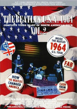 Load image into Gallery viewer, The Beatles USA 1964 Vol2 Complete Video Diary Of North American Tour 4DVD Music
