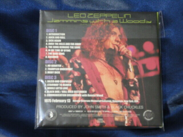 Led Zeppelin Jamming With A Woody 1975 CD 3 Discs 16 Tracks Empress Valley Music