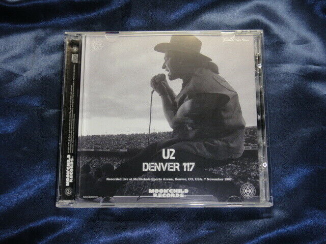 U2 Denver 117 Joshua Tree Tour 1987 2CD Moonchild Records