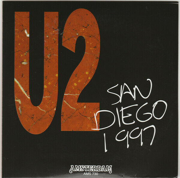 U2 San Diego 1997 2CD Amsterdam