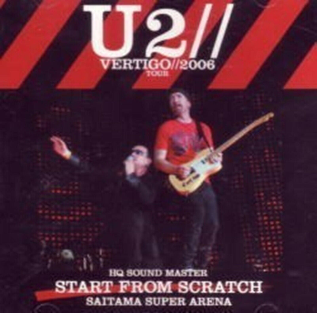 U2 Japan Performance 2006 Start From Scratch Saitama Super Arena CD 2 Discs