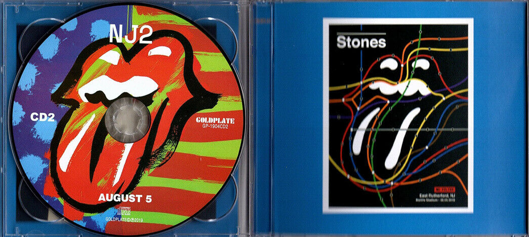The Rolling Stones No Filter Us Tour August 5 2019 New Jersey 2CD