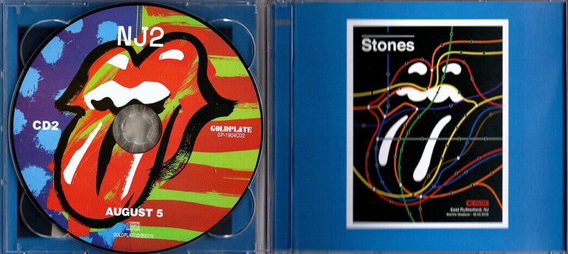 The Rolling Stones No Filter Us Tour August 5 2019 New Jersey 2CD