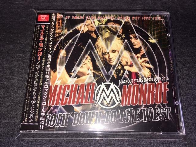 Michael Monroe Goin' Down To The West Live In Osaka 2016 CD 2 Discs 28 Tracks