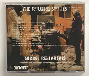 The Rrolling Stones Surrey Rehearsals 1968 Cover Type-B CD 14 tracks Moonchild