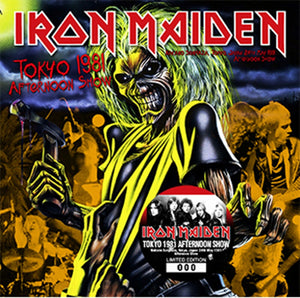 Iron Maiden Tokyo 1981 Afternoon Show CD 3 Discs 33 Tracks Heavy Metal Music F/S
