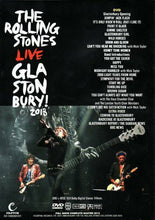 Load image into Gallery viewer, The Rolling Stones England Glastonbury 2013 London 1DVD 50th Anniversary Tour
