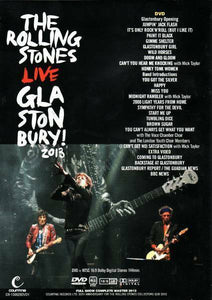 The Rolling Stones England Glastonbury 2013 London 1DVD 50th Anniversary Tour