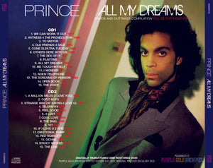 Prince All My Dreams Demos And Outtakes Compilation 2CD PURPLE GOLD ARCHIVES