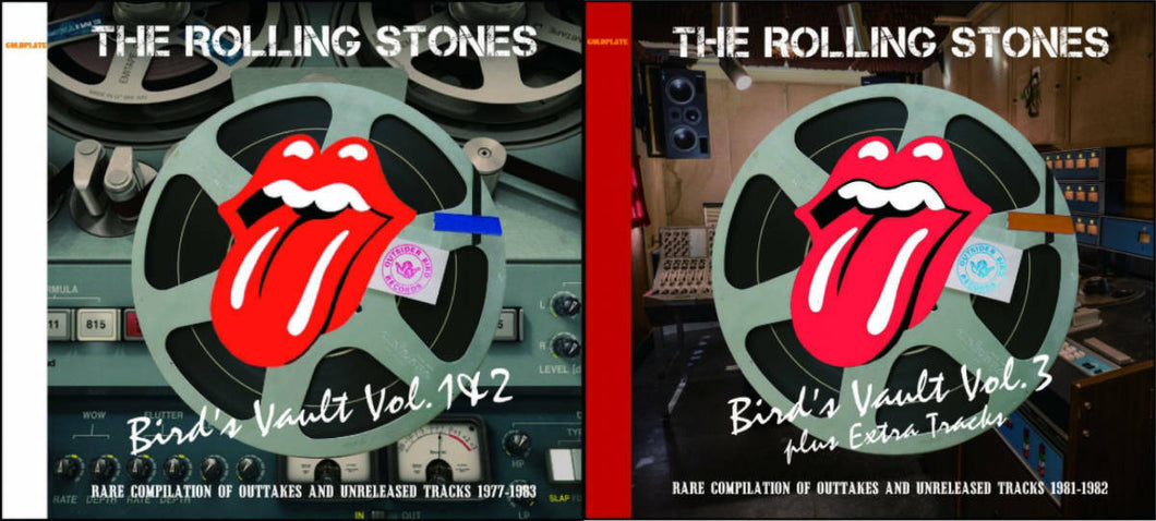 The Rolling Stones Bird's Vault Vol 1-3 CD 4 Discs Set 1977-1983 Music Rock F/S